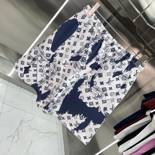 LV Louis Vuitton Classic Shorts High QualityCustomized Triple Standard Shorts And Sweatpants We 0npntjts - Image 9