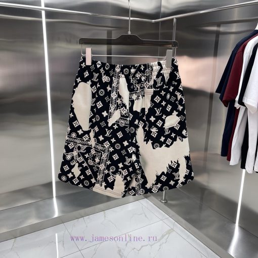 LV Louis Vuitton Classic Shorts High QualityCustomized Triple Standard Shorts And Sweatpants We wxgl5bnd - Image 7