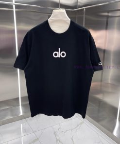 Alo Alo Classic Series-Printed Short Sleeved T-shirt For Celebrity Outfits-Adopting Double Yarn y7nujx36