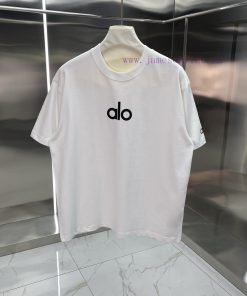 Alo Alo Classic Series-Printed Short Sleeved T-shirt For Celebrity Outfits-Adopting Double Yarn wjff164m