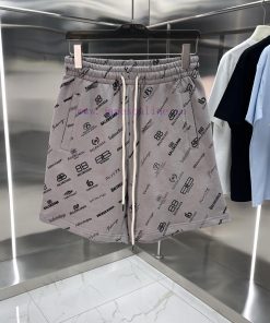 Balenciaga Classic High QualityThree Standard Latest English LOGO Embroidered Sweatpants Custom 4paqtvnj