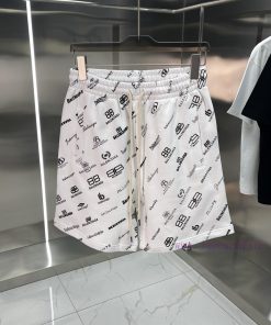 Balenciaga Classic High QualityThree Standard Latest English LOGO Embroidered Sweatpants Custom epnpf9vf