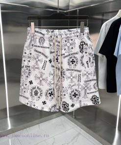 Chrome Hearts Classic Shorts High QualityCustomized Triple Standard Shorts And Sweatpants Weigh msiwm1go