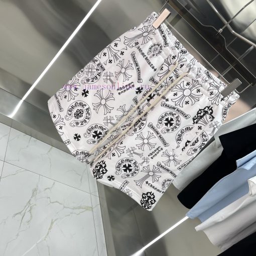 Chrome Hearts Classic Shorts High QualityCustomized Triple Standard Shorts And Sweatpants Weigh msiwm1go - Image 3