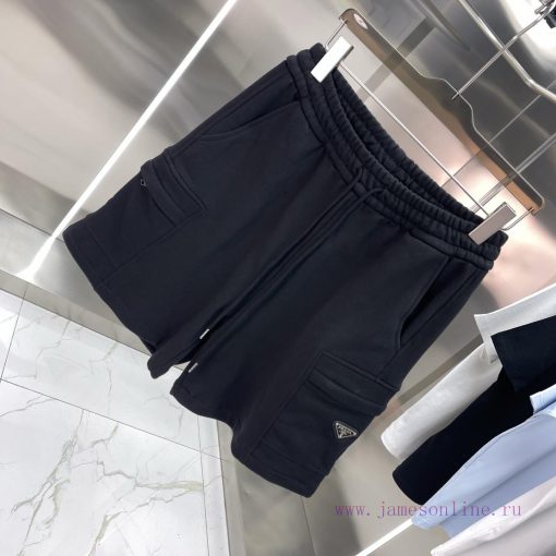 PRADA Classic Shorts High QualityCustomized Triple Standard Shorts And Sweatpants Weighing 450g 7h8ixdld - Image 3