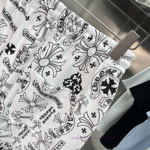 Chrome Hearts Classic Shorts High QualityCustomized Triple Standard Shorts And Sweatpants Weigh msiwm1go - Image 10