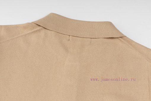 R77 RaLoro Pianah Lauren Knitted Pony Embroidered Collar Polo Sweater Three Button Sweater Shor ihyadafz - Image 11
