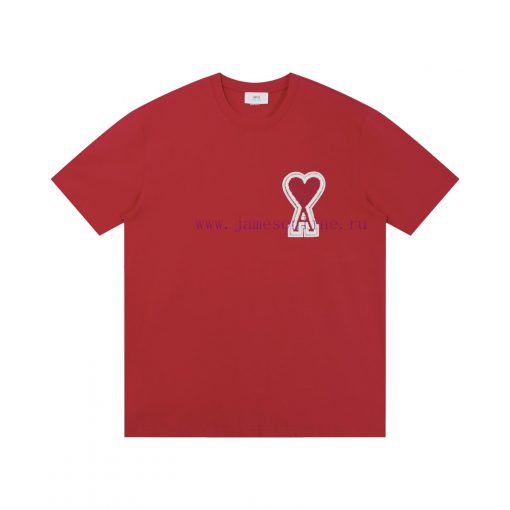 Style Number A01AMI 25 Year New Spring/Summer Big Love Zhangzai T-shirt270G Pure Cotton Top Dou myet8ugc
