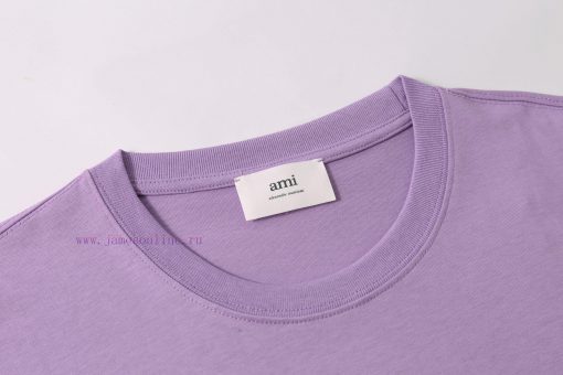 Style Number A03AMI 25 Year New Spring/Summer Small Label Embroidered T-shirt270G Pure Cotton T 3uvqb7j8 - Image 4