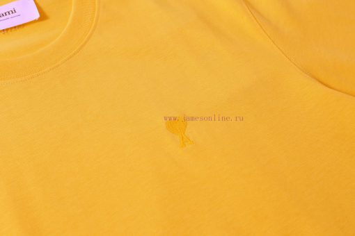 Style Number A03AMI 25 Year New Spring/Summer Small Label Embroidered T-shirt270G Pure Cotton T 2yd6x34w - Image 6