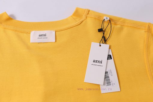 Style Number A03AMI 25 Year New Spring/Summer Small Label Embroidered T-shirt270G Pure Cotton T 2yd6x34w - Image 9