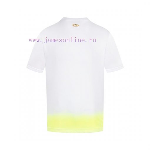 D01White Background EmbroideryDIOR DiorSnake Year Apple Short Sleeved T-shirt ®  The Official W gh0cudb8 - Image 3
