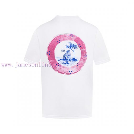 Style Number D03Top Level White Background ImageDIOR Short Sleeved T-shirt ®  The Official Webs 2cxmfaez - Image 3