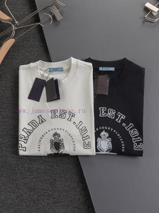 PRADA Triangle Logo Slightly Wide Version S-Xl25ss Spring/Summer Hot Selling New Chest Exquisit somc555k - Image 4