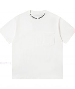 Up NewStyle Number G950Chrome Hearts New Pocket Print Casual Round Neck Short Sleeved T-shirtHo q6uzvyyn