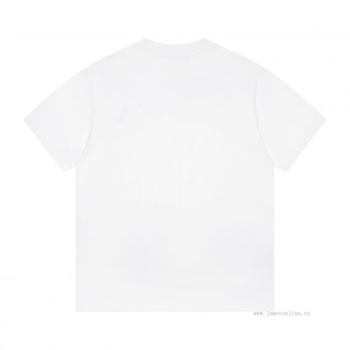 Up NewStyle Number G949BALENCIAGA New Letter Graffiti Printed Casual Round Neck Short Sleeved T f1frbzii - Image 3