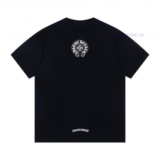 Up NewStyle Number G950Chrome Hearts New Pocket Print Casual Round Neck Short Sleeved T-shirtHo pzri2cye - Image 3