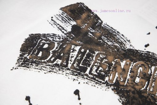 Up NewStyle Number G949BALENCIAGA New Letter Graffiti Printed Casual Round Neck Short Sleeved T f1frbzii - Image 5