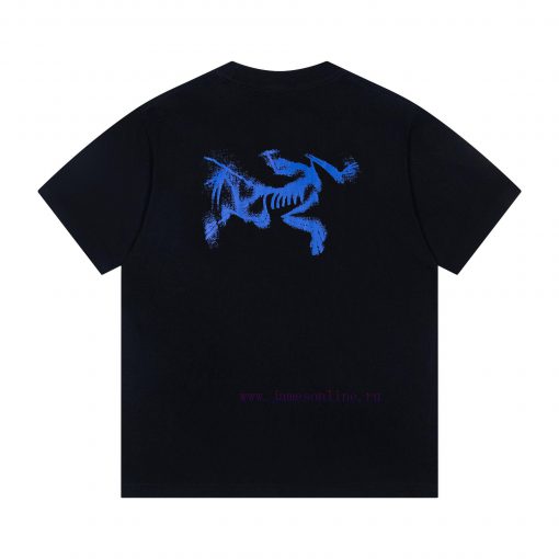 Up NewStyle Number G952Arc'teryx's New Iconic Logo Printed Casual Round Neck Short Sleeved T-sh xz9hzwy8 - Image 3