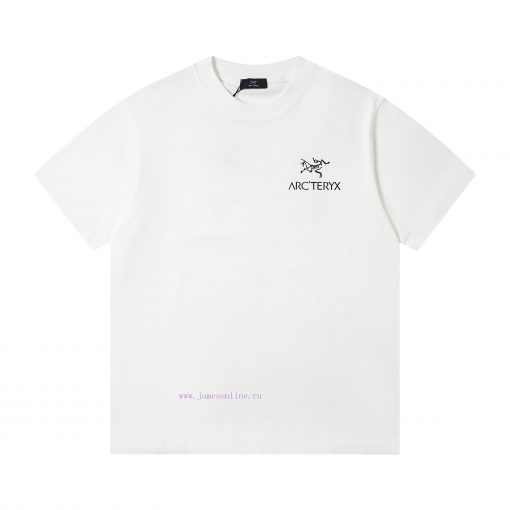 Up NewStyle Number G953Arc'teryx Archaeopteryx New Chest Logo Printed Casual Round Neck Short S io36uu3a - Image 2