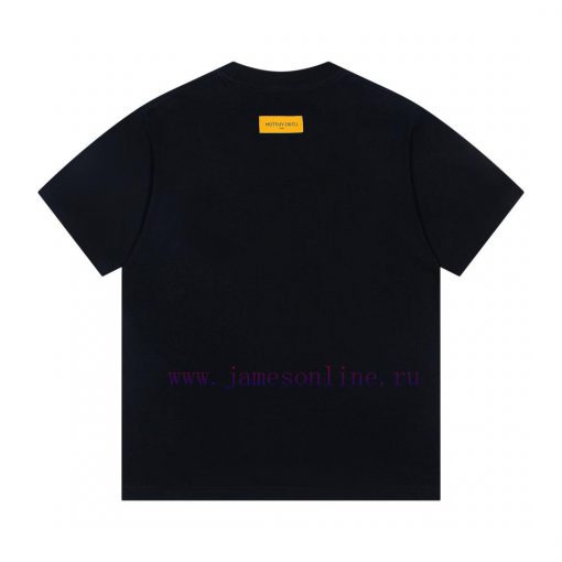 Up NewStyle Number G963Louis Vuitton's New Classic Logo Printed Casual Round Neck Short Sleeved mu9c7vcl - Image 3