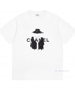 Up NewStyle Number G948CHANEL's New Letter Graffiti Printed Casual Round Neck Short Sleeved T-s 6gwautzv
