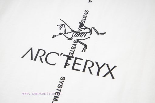 Up NewStyle Number G953Arc'teryx Archaeopteryx New Chest Logo Printed Casual Round Neck Short S io36uu3a - Image 6