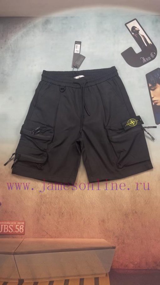 Real Time Video ShootingStone Island 𝐒𝐓𝐎𝐍𝐄𝐈𝐒𝐋𝐀𝐍𝐃 25SS Large Pocket Zipper Quick Drying Badge Em 2mouk9vt - Image 2