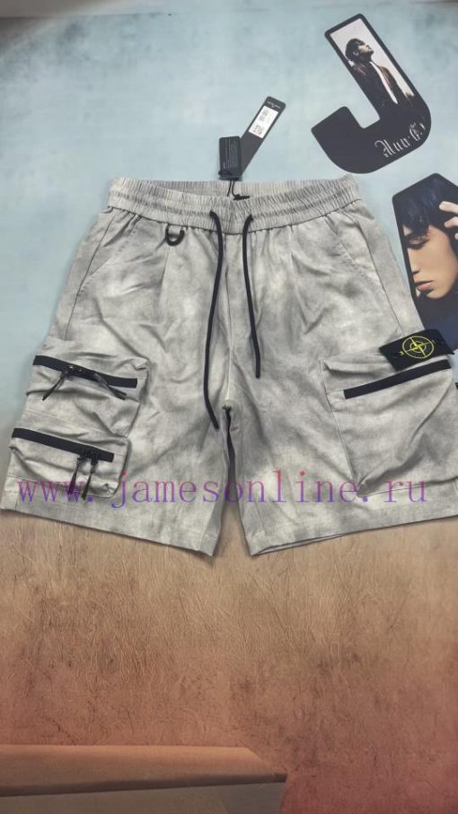 Real Time Video ShootingStone Island 𝐒𝐓𝐎𝐍𝐄𝐈𝐒𝐋𝐀𝐍𝐃 25SS Multi Pocket Functional Workwear Shorts*N 88qvul95 - Image 2
