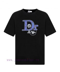 Dior 25SS Adopts A New Approach Of 3D Dual Technology With A Logo Round Neck Short Sleeved T-sh frelh9qr