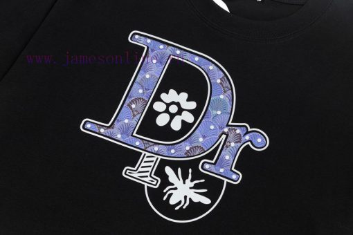 Dior 25SS Adopts A New Approach Of 3D Dual Technology With A Logo Round Neck Short Sleeved T-sh frelh9qr - Image 5