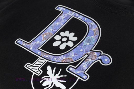Dior 25SS Adopts A New Approach Of 3D Dual Technology With A Logo Round Neck Short Sleeved T-sh frelh9qr - Image 6
