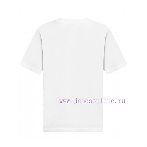 Dior 25SS Adopts A New Approach Of 3D Dual Technology With A Logo Round Neck Short Sleeved T-sh tottkftz - Image 3
