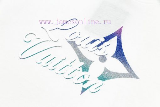 LV Louis Vuitton 25SS Brand New 3D Dual Process White Ink Printing+gradient Scallion Powder Mul lepue23z - Image 5