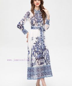 Dolce Gabbana/DG Introduces New Fairy Print Long DressImported Encrypted Ultra Soft Fabric Popu ikfrn3no