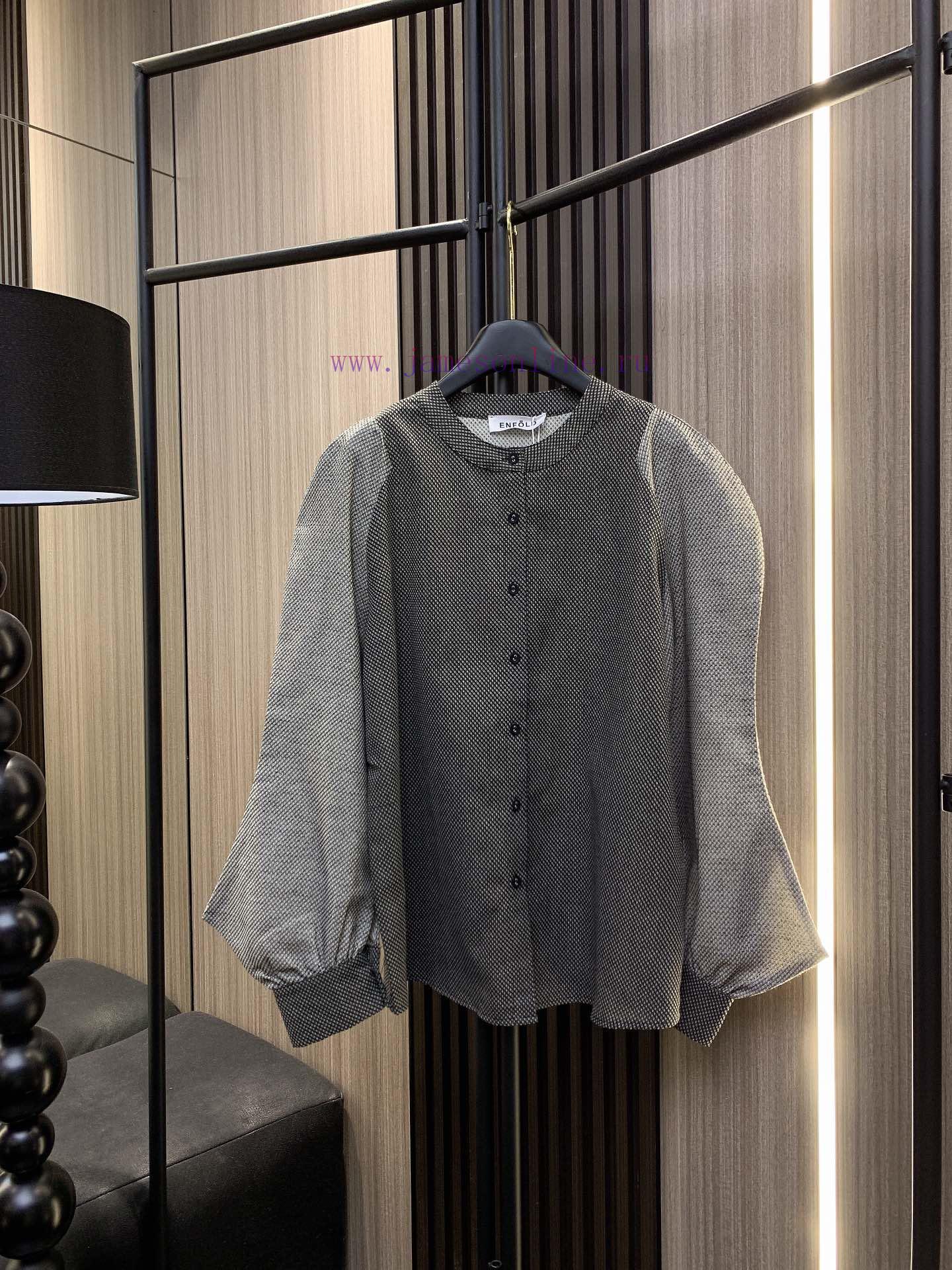 ENFOLD 2025 Early Spring New Product Cardigan Shirt And Jacket Tailored To Meet Elegant Fashion zif373xi