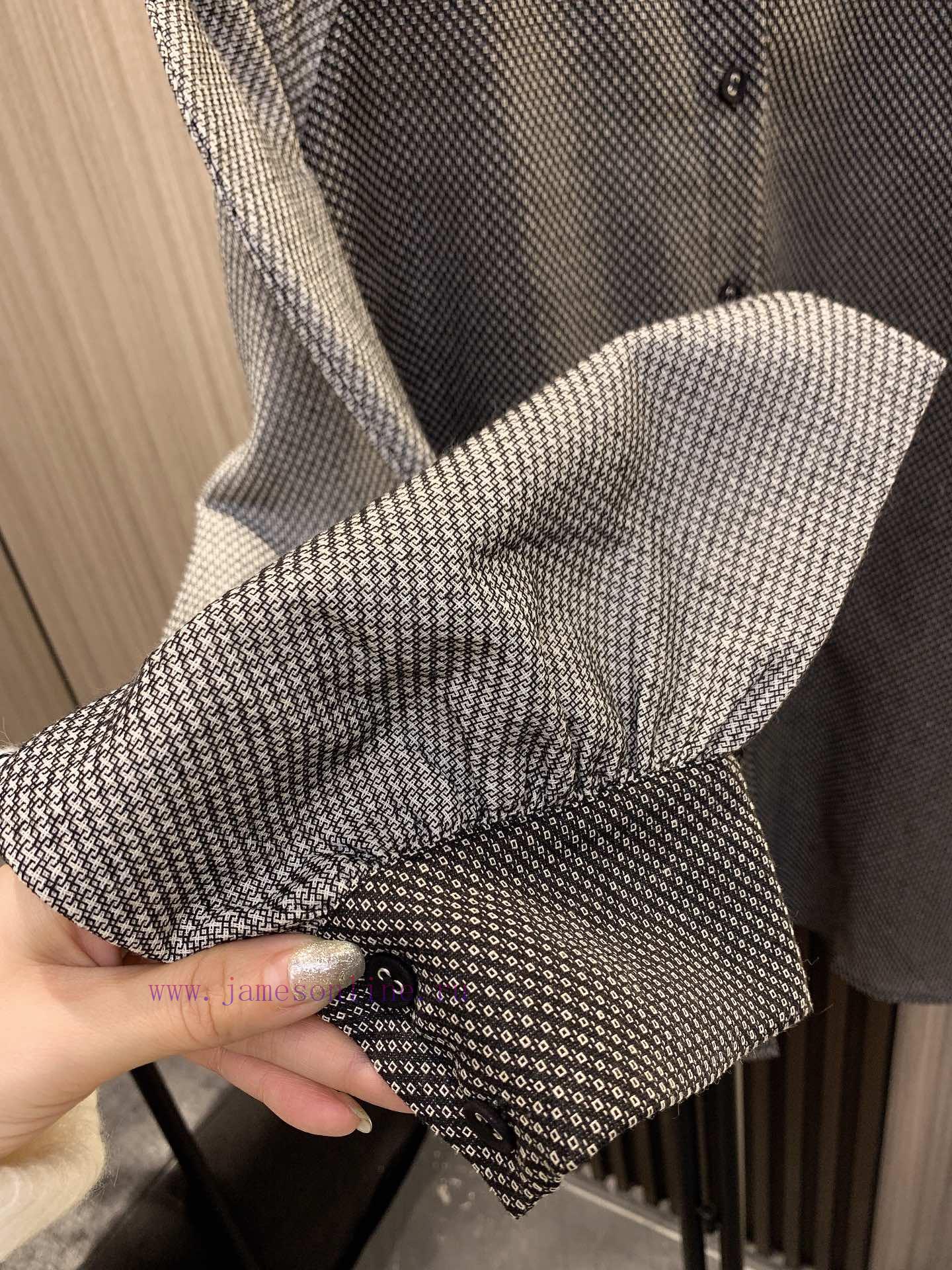ENFOLD 2025 Early Spring New Product Cardigan Shirt And Jacket Tailored To Meet Elegant Fashion zif373xi - Image 4