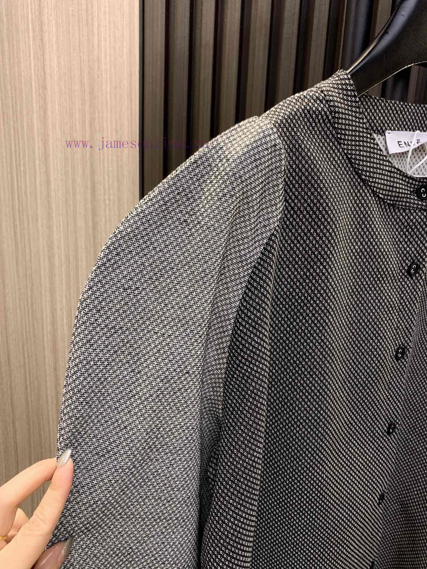 ENFOLD 2025 Early Spring New Product Cardigan Shirt And Jacket Tailored To Meet Elegant Fashion zif373xi - Image 5