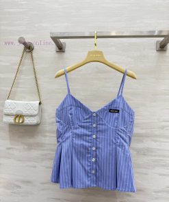 Miumi ² ⁵ Vacation Collection ️ Striped Camisoles On The Upper Body Are Really Beautiful And Fu kk49a2vt