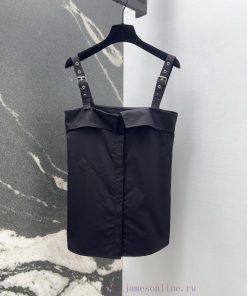 CD 25SS - Spring/Summer New Product Miss Dior Shoulder Strap One Piece Collar Design Strap Shir xvhl4bf3