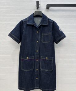 Strongly Recommend The New Product Of Munc * A Retro Danning Washed Denim Dress For Girls In Th 65ciei2i