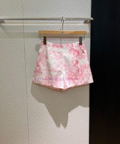 New Style ️ Classic Ruyi Printed High Waist Shorts Cotton Fabric A-line Style Fashionable Casua cfnqntdh