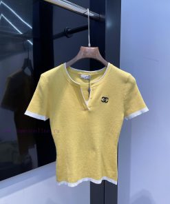 Chanel 25Ss Spring/Summer New Tank Top Produced With Stereoscopic Double C Decoration On The Ch uou62o0h