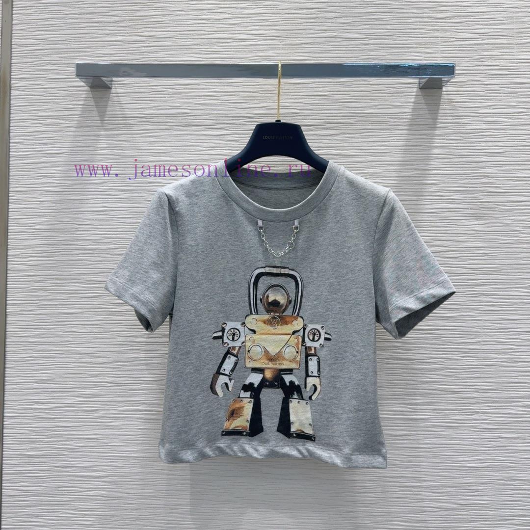 The New Louis Vuitton 2025SS T-shirt Has A Very High Density And A Great Sense Of Craftsmanship 6qhnxe8z - Image 2