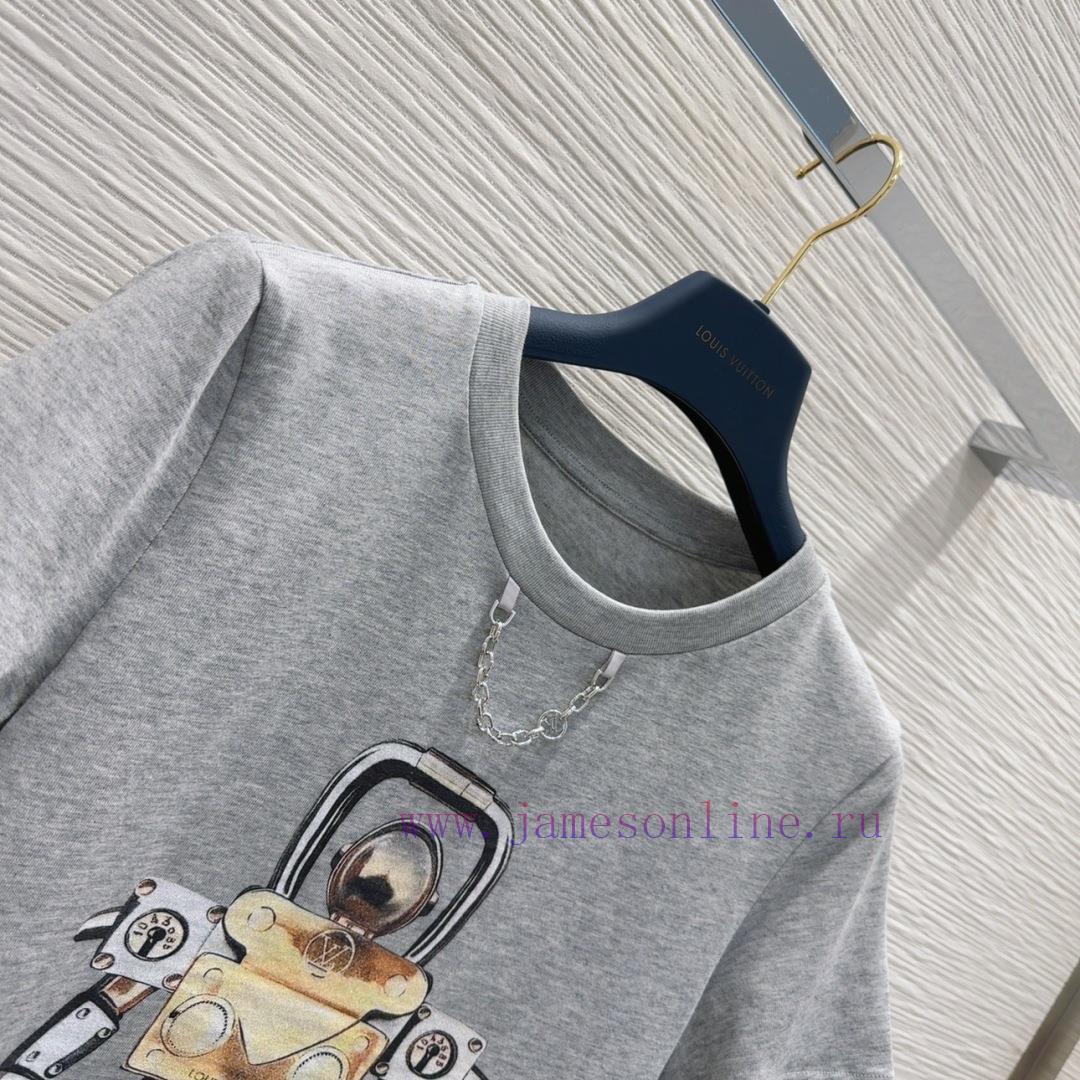 The New Louis Vuitton 2025SS T-shirt Has A Very High Density And A Great Sense Of Craftsmanship 6qhnxe8z - Image 9