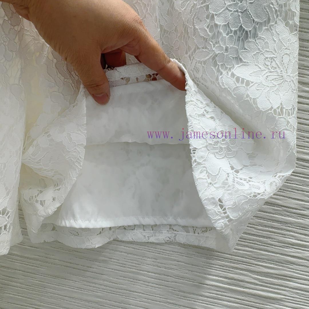 Guccii2025SS New Lace Water Soluble Flower Hollow Out Three Piece Set Is A Super Popular Spring ez5gfx82 - Image 4