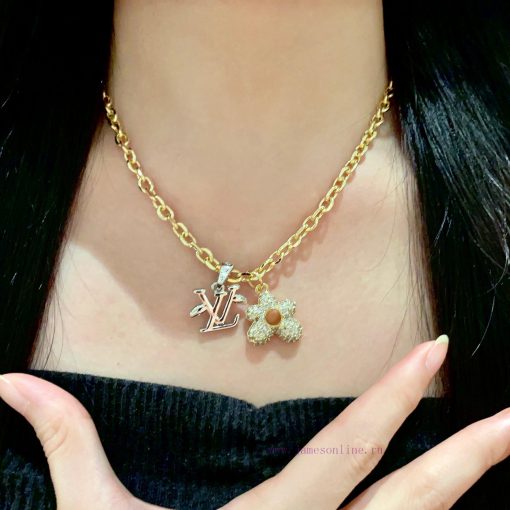 Louis Vuitton's Unique Design (using LV's Classic Graphic Concept) Looks Good 🧚 The Necklace Is vmykh6lh - Image 12