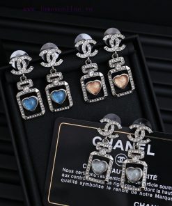 Chanel 25P Colored Glass Perfume Bottle EarringsThis Season Is A Great Perfume Bottle SeriesCom npvcuv6x
