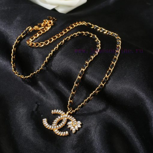 Chanel's New Lambskin Necklace Is Synchronized With The New Double C Necklace Crafted With Prec eaqjow85 - Image 3