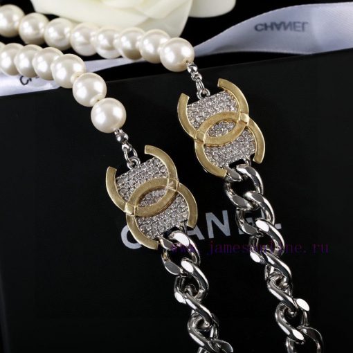Chanel Waist Chain New Pearl Chain ️ Double C Waist Chain Necklace Dual Purpose Exquisite Desig qpfyyfmd - Image 4